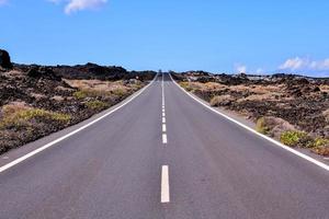 Road in the countryside photo