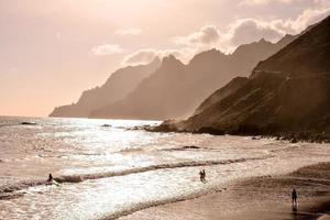 Scenic coastal view photo