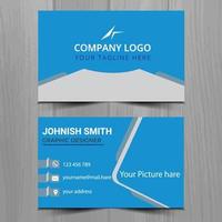 Business card design vector