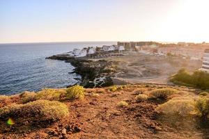 Scenic coastal view photo