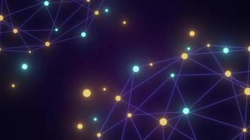 Abstract Network Background free Video