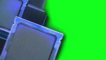 tecnologia circuiti verde schermo transizione 4k HD video
