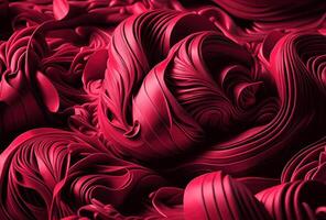 illustration of abstract viva magenta painted texture as concept background with copy space. Pattern in trendy color 2023 year Viva Magenta. Idea and texture backdrop photo