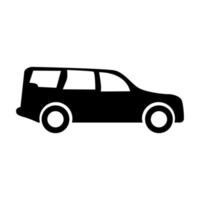 coche icono. vector ilustración aislado en blanco antecedentes. eps 10