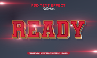 redo psd text effekt mall