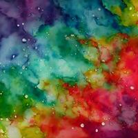 Abstract watercolor background, Digital painted texture, Liquid watercolor background, Designed with artificial intelligence, photo