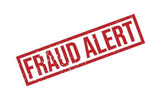 Fraud Alert Stamp Seal Vector Illustration