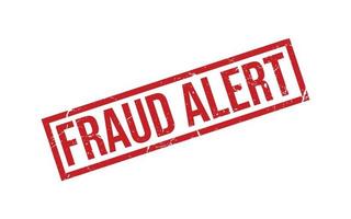Fraud Alert Rubber Stamp Seal Vector