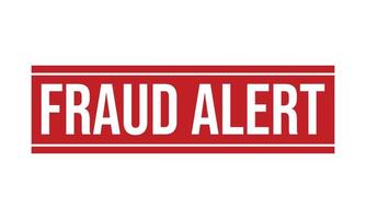 Fraud Alert Rubber Stamp Seal Vector