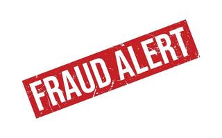 Fraud Alert Rubber Stamp Seal Vector