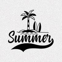 Summer hand drawing Holiday party camp,Summer backgraund Vector, Summer Beach Tshirt design vector