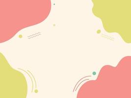 light yellow hand draw doddle abstract background vector