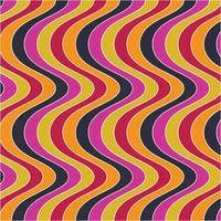 colourful Modern stylish wavey line background pattern vector
