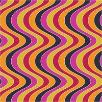 colourful Modern stylish wavey line background pattern vector