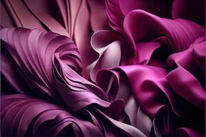 illustration of soft magenta, pink fabric photo