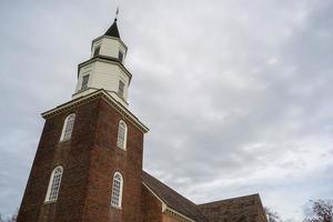 Church Williamsburh Virgina historical houses photo