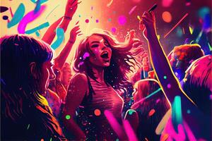 Dance Party Stock Photos, Images and Backgrounds for Free Download