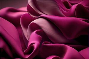 illustration of soft magenta, pink fabric photo