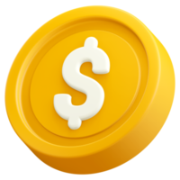 Coin business icon png