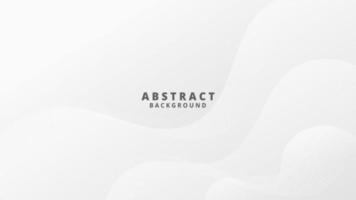 Abstract Gradient White grey liquid Wave Background vector