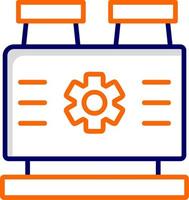 Factory Machine Vector Icon