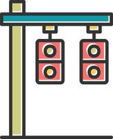 Traffic Lights Vector Icon