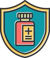 Vaccine Protection Vector Icon