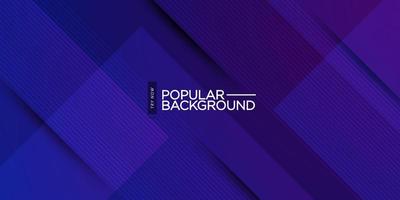 Abstract dark blue and  purple gradient illustration background with 3d look and simple pattern. Modern cool design and luxury.Eps10 vector