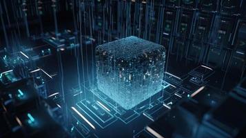 Futuristic technological background3D rendering,3D rendering of abstract technology concept. Futuristic cyberspace background,Abstract 3d rendering of data processing. Futuristic technol photo