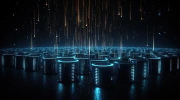 Futuristic technological background3D rendering,3D rendering of abstract technology concept. Futuristic cyberspace background,Abstract 3d rendering of data processing. Futuristic technol photo