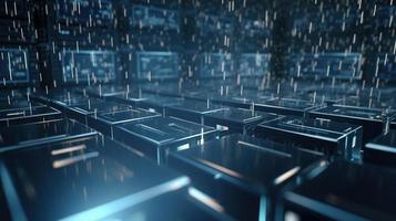 Futuristic technological background3D rendering,3D rendering of abstract technology concept. Futuristic cyberspace background,Abstract 3d rendering of data processing. Futuristic technol photo
