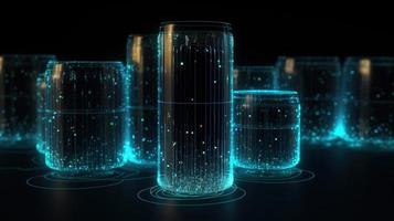Futuristic technological background3D rendering,3D rendering of abstract technology concept. Futuristic cyberspace background,Abstract 3d rendering of data processing. Futuristic technol photo