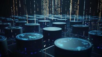Futuristic technological background3D rendering,3D rendering of abstract technology concept. Futuristic cyberspace background,Abstract 3d rendering of data processing. Futuristic technol photo
