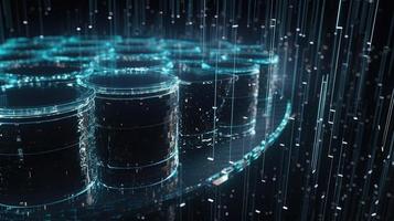 Futuristic technological background3D rendering,3D rendering of abstract technology concept. Futuristic cyberspace background,Abstract 3d rendering of data processing. Futuristic technol photo