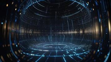 Futuristic technological background3D rendering,3D rendering of abstract technology concept. Futuristic cyberspace background,Abstract 3d rendering of data processing. Futuristic technol photo