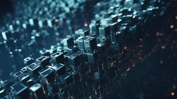 Futuristic technological background3D rendering,3D rendering of abstract technology concept. Futuristic cyberspace background,Abstract 3d rendering of data processing. Futuristic technol photo