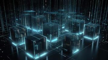 Futuristic technological background3D rendering,3D rendering of abstract technology concept. Futuristic cyberspace background,Abstract 3d rendering of data processing. Futuristic technol photo