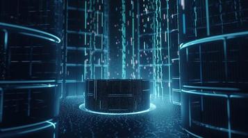 Futuristic technological background3D rendering,3D rendering of abstract technology concept. Futuristic cyberspace background,Abstract 3d rendering of data processing. Futuristic technol photo