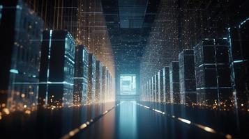 Futuristic technological background3D rendering,3D rendering of abstract technology concept. Futuristic cyberspace background,Abstract 3d rendering of data processing. Futuristic technol photo