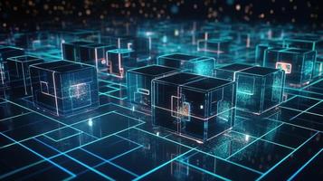 Futuristic technological background3D rendering,3D rendering of abstract technology concept. Futuristic cyberspace background,Abstract 3d rendering of data processing. Futuristic technol photo