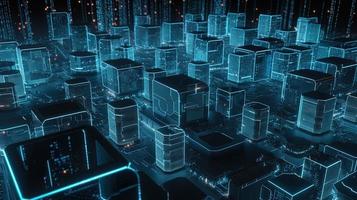 Futuristic technological background3D rendering,3D rendering of abstract technology concept. Futuristic cyberspace background,Abstract 3d rendering of data processing. Futuristic technol photo