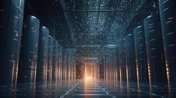 Futuristic technological background3D rendering,3D rendering of abstract technology concept. Futuristic cyberspace background,Abstract 3d rendering of data processing. Futuristic technol photo