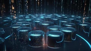 Futuristic technological background3D rendering,3D rendering of abstract technology concept. Futuristic cyberspace background,Abstract 3d rendering of data processing. Futuristic technol photo