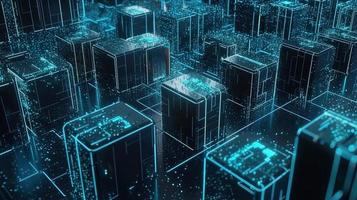 Futuristic technological background3D rendering,3D rendering of abstract technology concept. Futuristic cyberspace background,Abstract 3d rendering of data processing. Futuristic technol photo