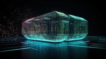 Futuristic technological background3D rendering,3D rendering of abstract technology concept. Futuristic cyberspace background,Abstract 3d rendering of data processing. Futuristic technol photo
