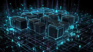 Futuristic technological background3D rendering,3D rendering of abstract technology concept. Futuristic cyberspace background,Abstract 3d rendering of data processing. Futuristic technol photo