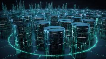 Futuristic technological background3D rendering,3D rendering of abstract technology concept. Futuristic cyberspace background,Abstract 3d rendering of data processing. Futuristic technol photo