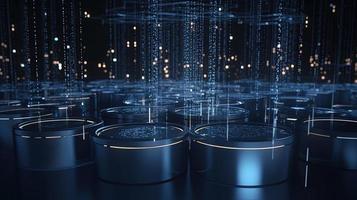 Futuristic technological background3D rendering,3D rendering of abstract technology concept. Futuristic cyberspace background,Abstract 3d rendering of data processing. Futuristic technol photo