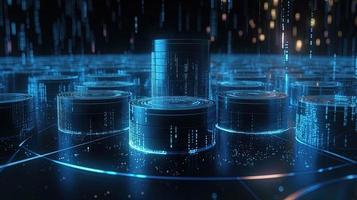 Futuristic technological background3D rendering,3D rendering of abstract technology concept. Futuristic cyberspace background,Abstract 3d rendering of data processing. Futuristic technol photo