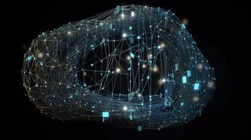 Futuristic technological background3D rendering,3D rendering of abstract technology concept. Futuristic cyberspace background,Abstract 3d rendering of data processing. Futuristic technol photo